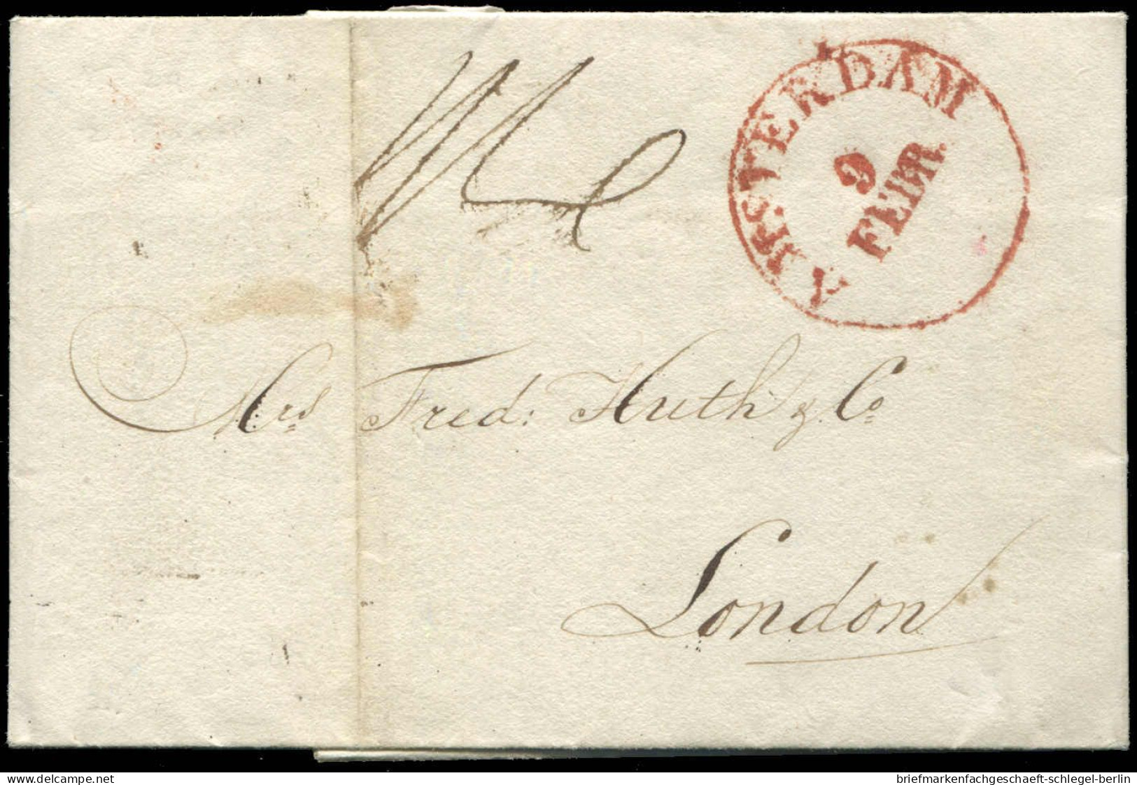 Niederlande, 1830, Brief - Altri & Non Classificati