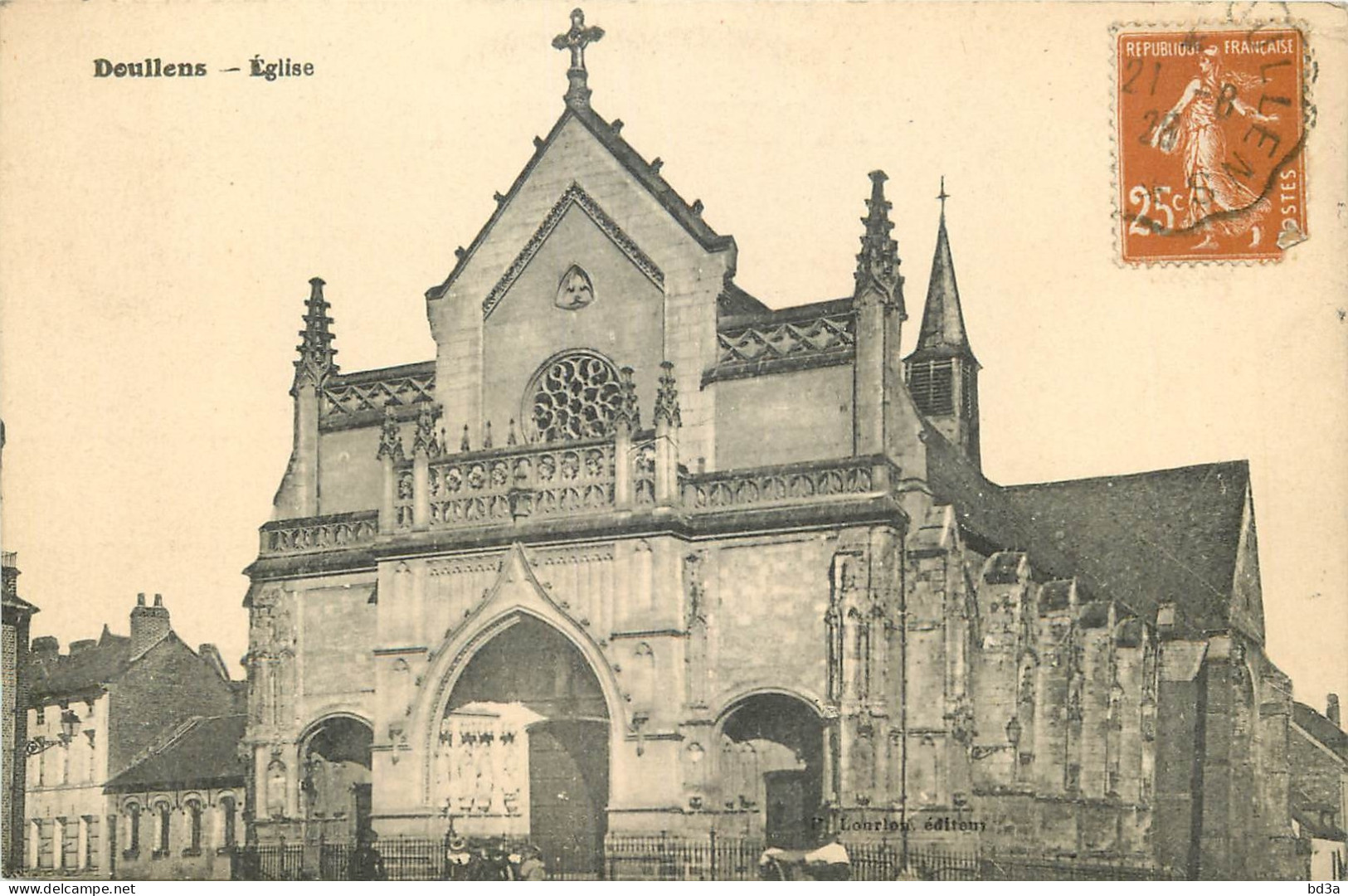  80   DOULLENS   EGLISE - Doullens