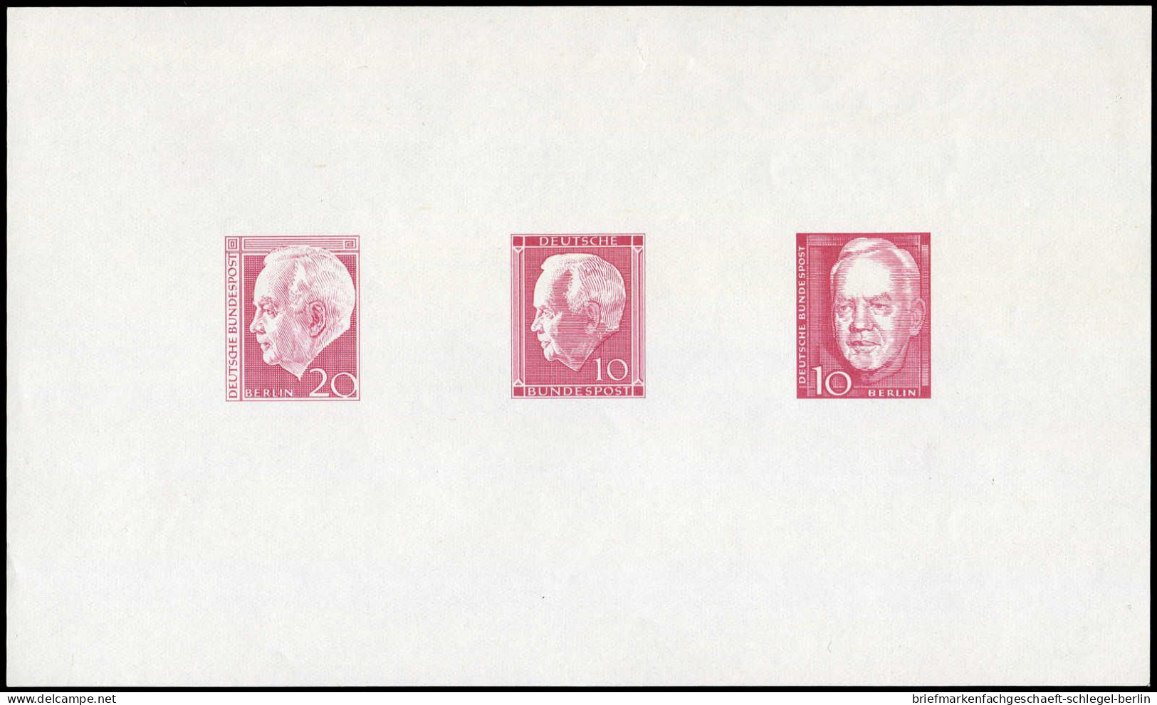 Bundesrepublik Deutschland, 1964, 429, 430/234,235 P - Autres & Non Classés