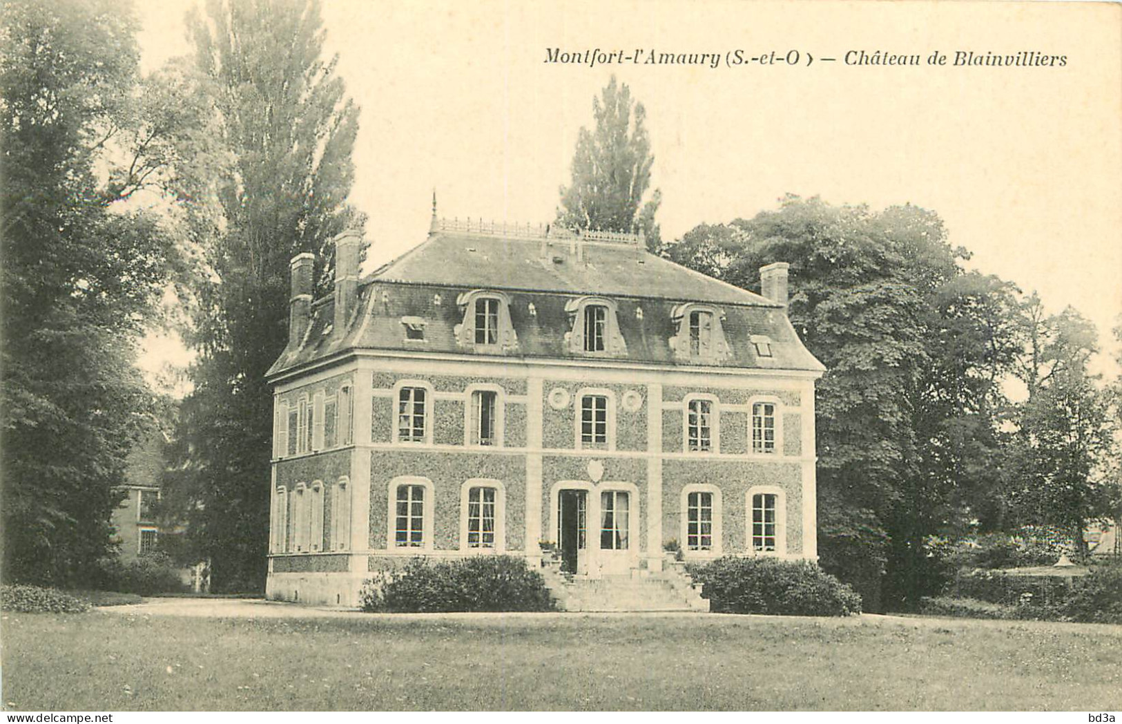  78   MONTFORD L'AMAURY   CHATEAU DE BLAINVILLIERS - Montfort L'Amaury