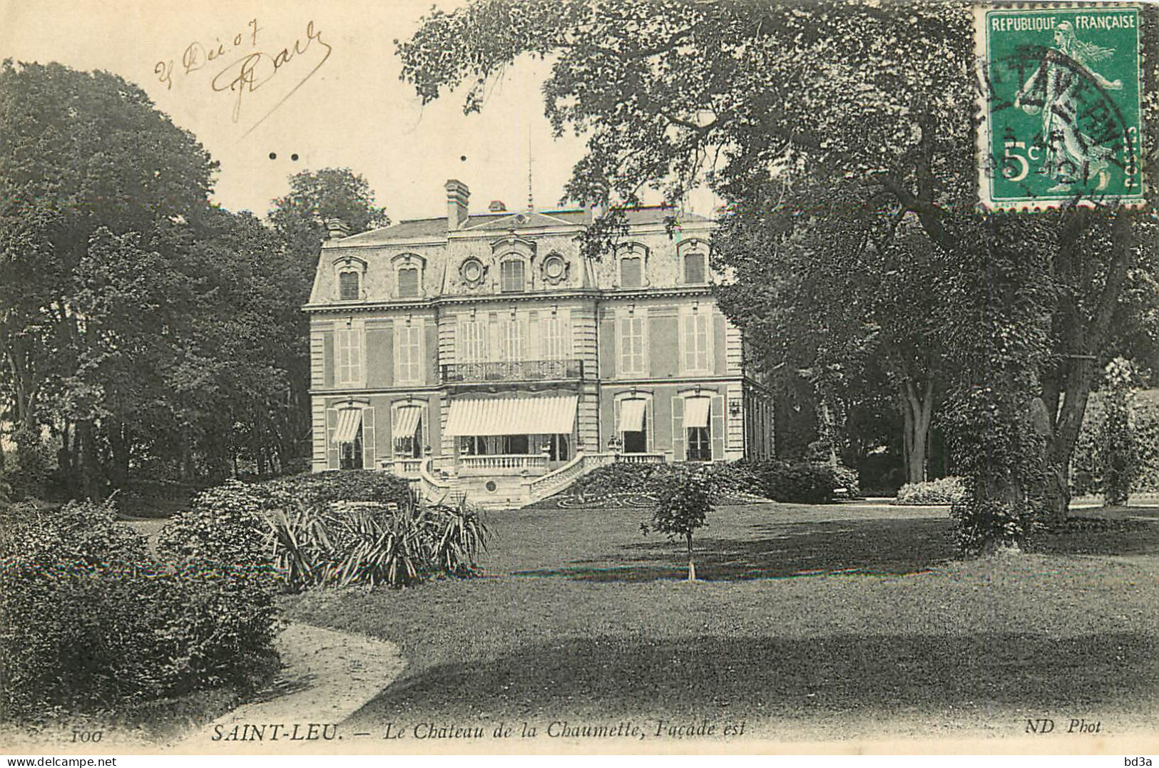  95   SAINT LEU  CHATEAU DE LA CHAUMETTE  FACADE EST - Saint Leu La Foret