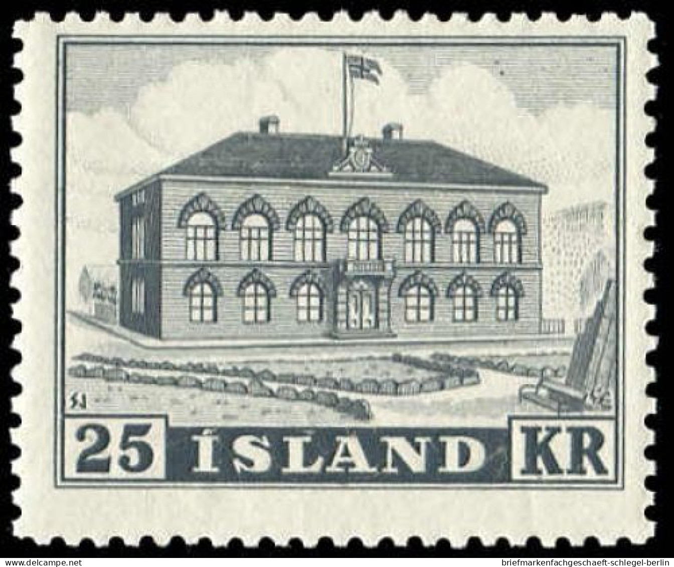 Island, 1952, 277, Postfrisch - Sonstige & Ohne Zuordnung