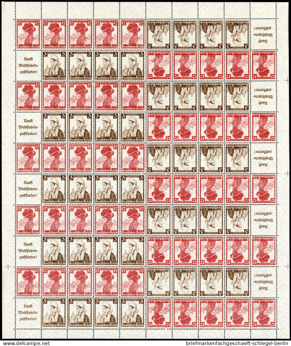 Deutsches Reich, 1935, MHB 55, 56, Postfrisch - Other & Unclassified