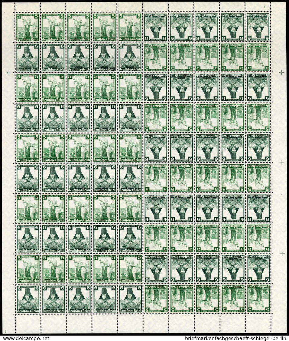 Deutsches Reich, 1935, MHB 55, 56, Postfrisch - Andere & Zonder Classificatie