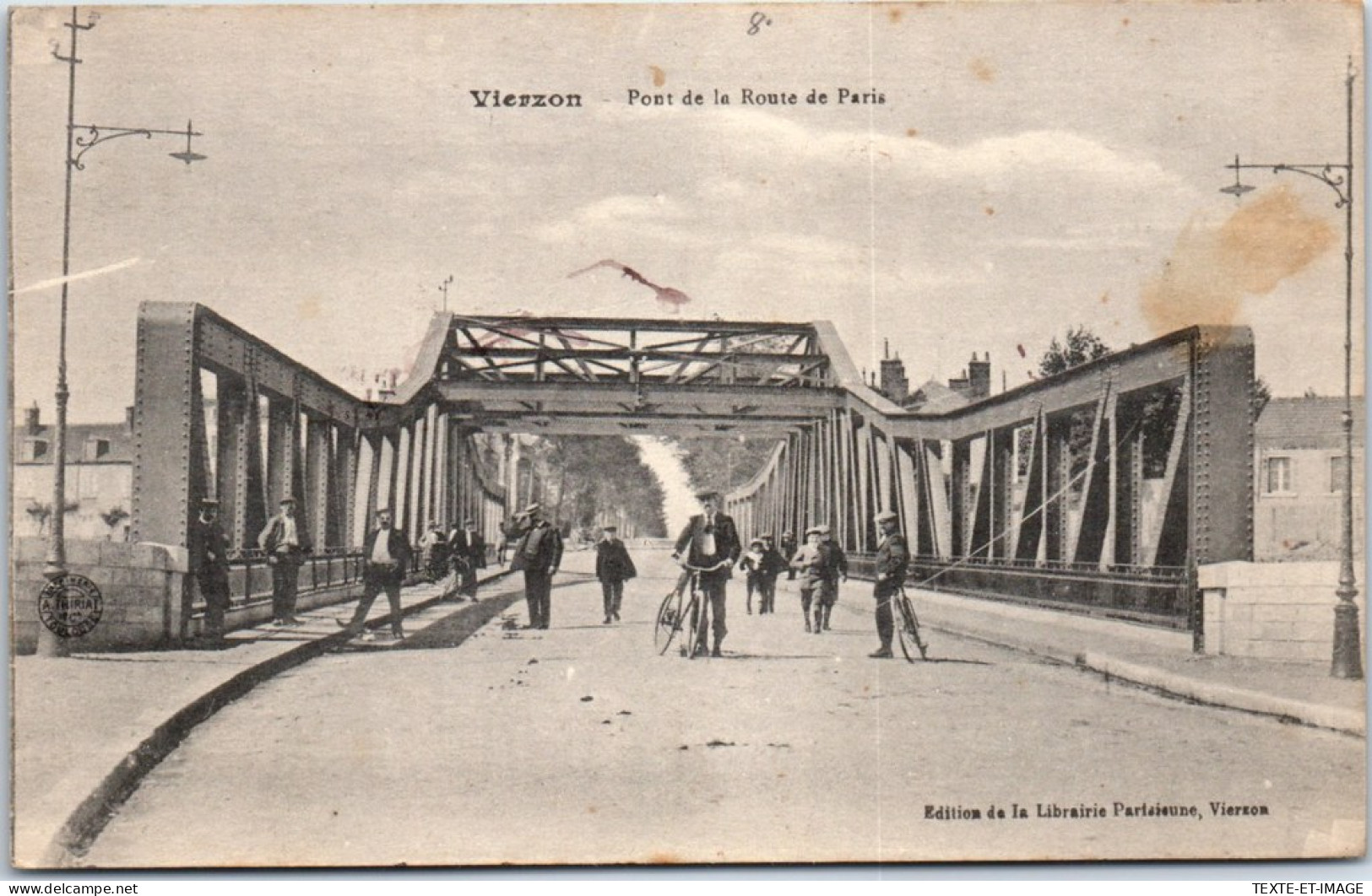 18 VIERZON - Pont De La Route De Paris  - Vierzon