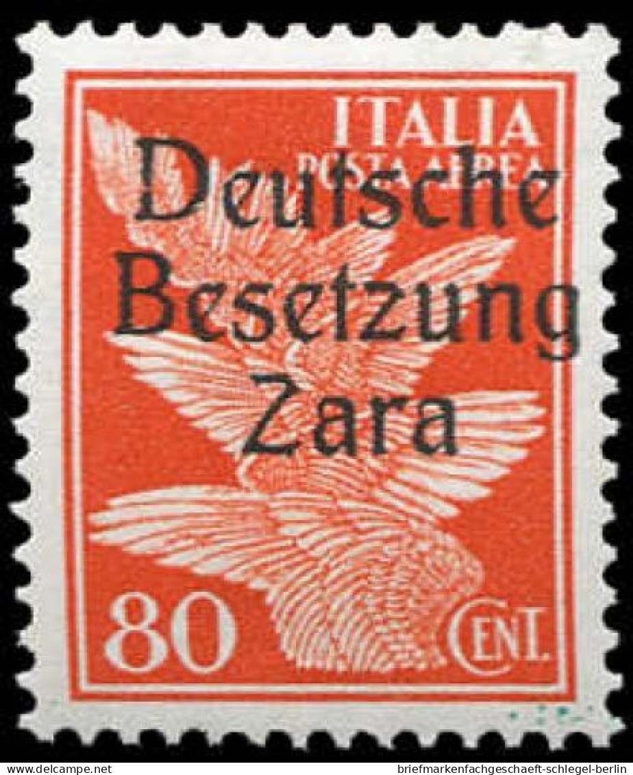 Deutsche Besetz.II.WK Zara, 1943, 5, 6, 9, Postfrisch - Bezetting 1938-45