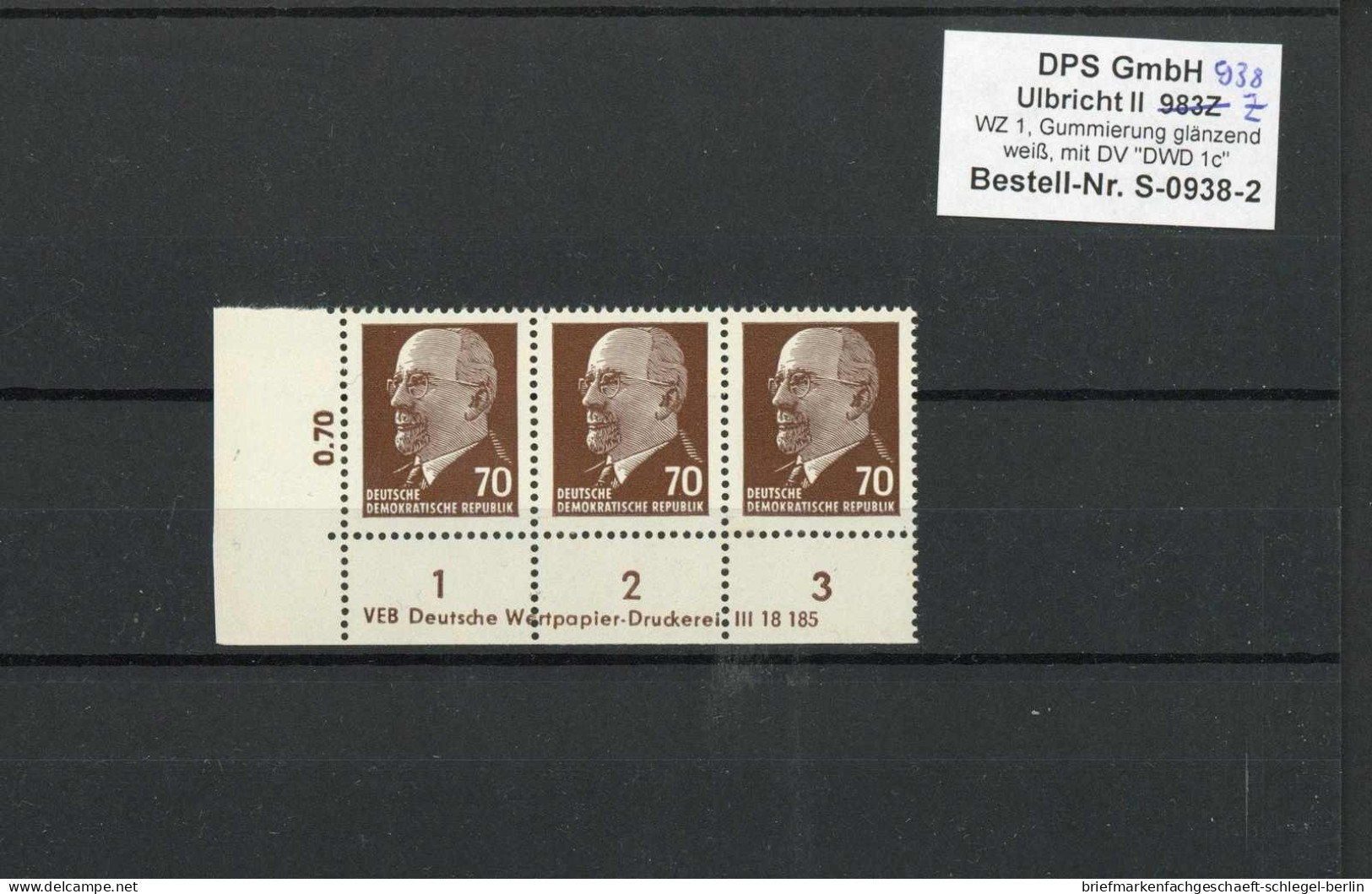 DDR, Postfrisch, Brief - Other & Unclassified