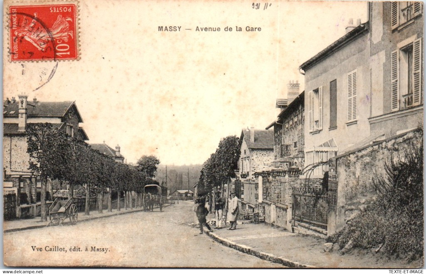 91 MASSY - L'avenue De La Gare. - Massy