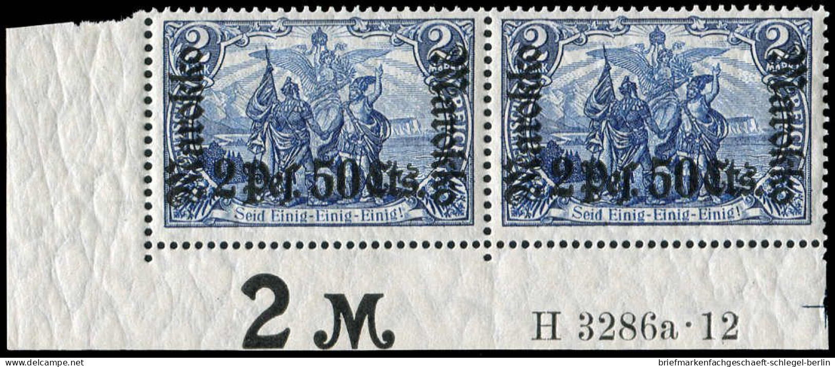 Deutsche Auslandspost Marokko, 1911, 56 I A HAN A, Postfrisch, ... - Turkse Rijk (kantoren)