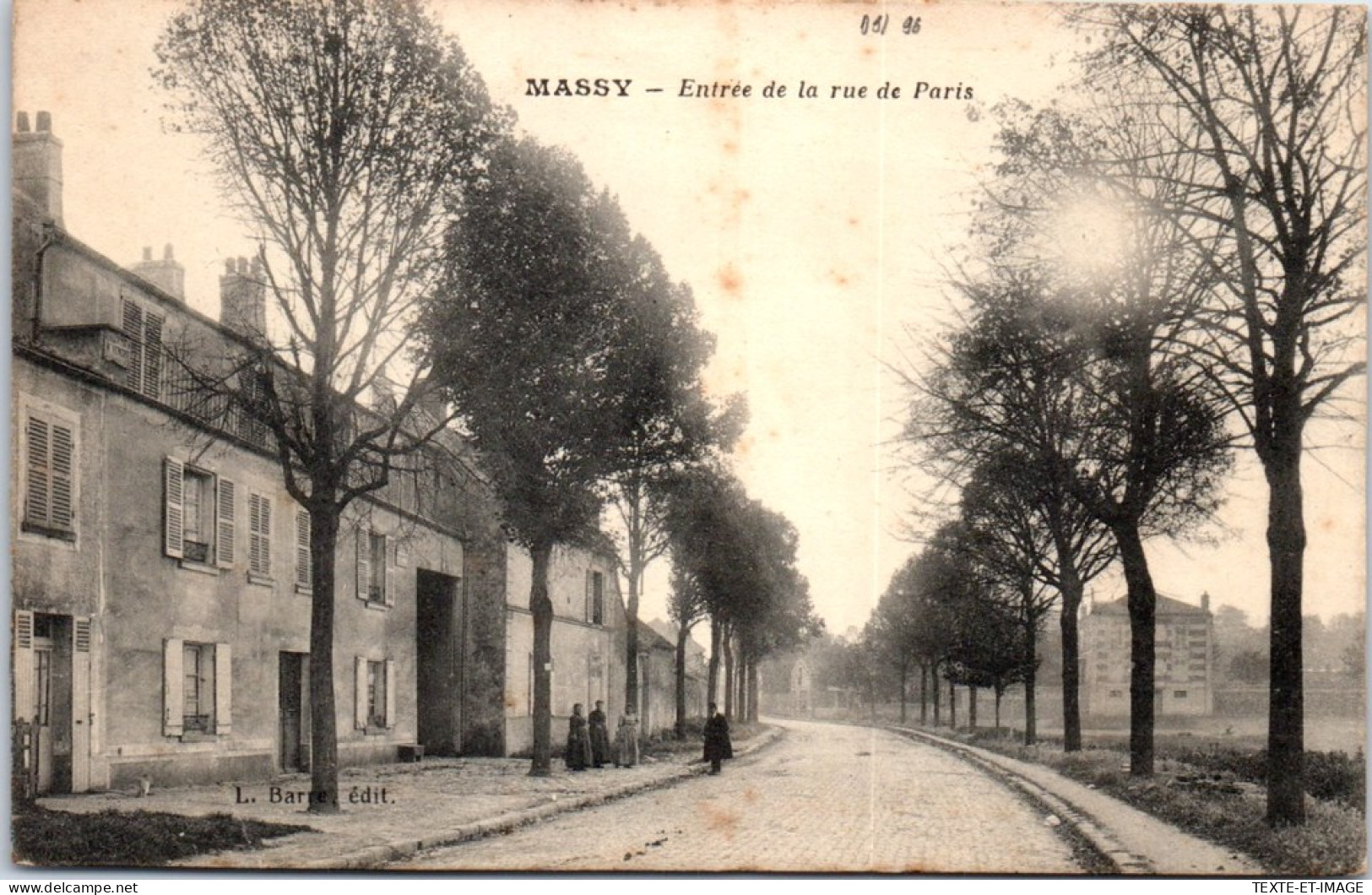 91 MASSY - Entree De La Rue De Paris  - Massy