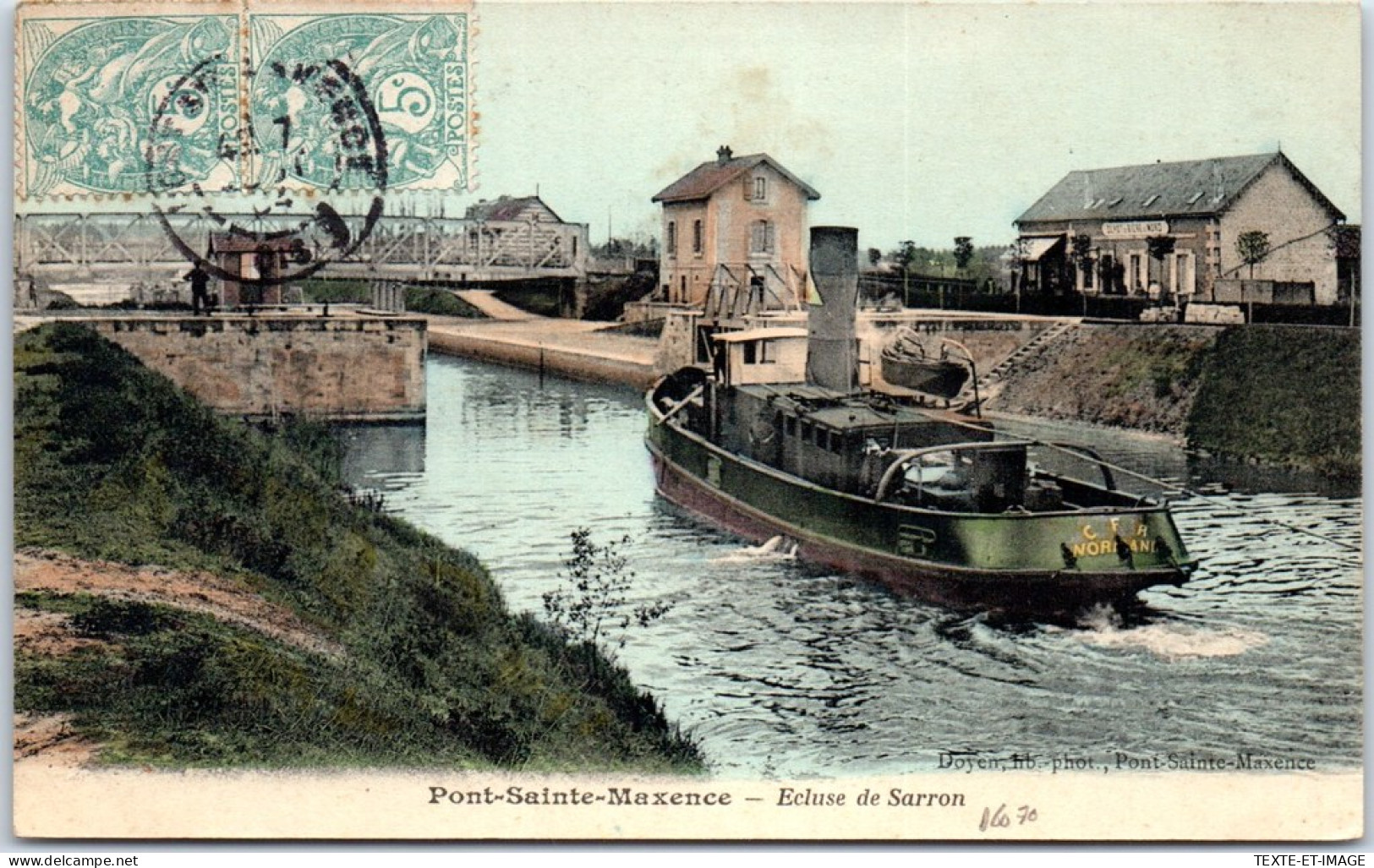 60 PONT SAINTE MAXENCE - Ecluse De Sarron  - Pont Sainte Maxence