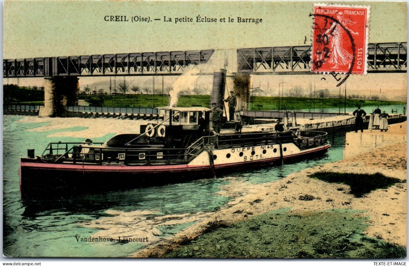 60 CREIL - La Petite Ecluse Et Le Barrage  - Creil