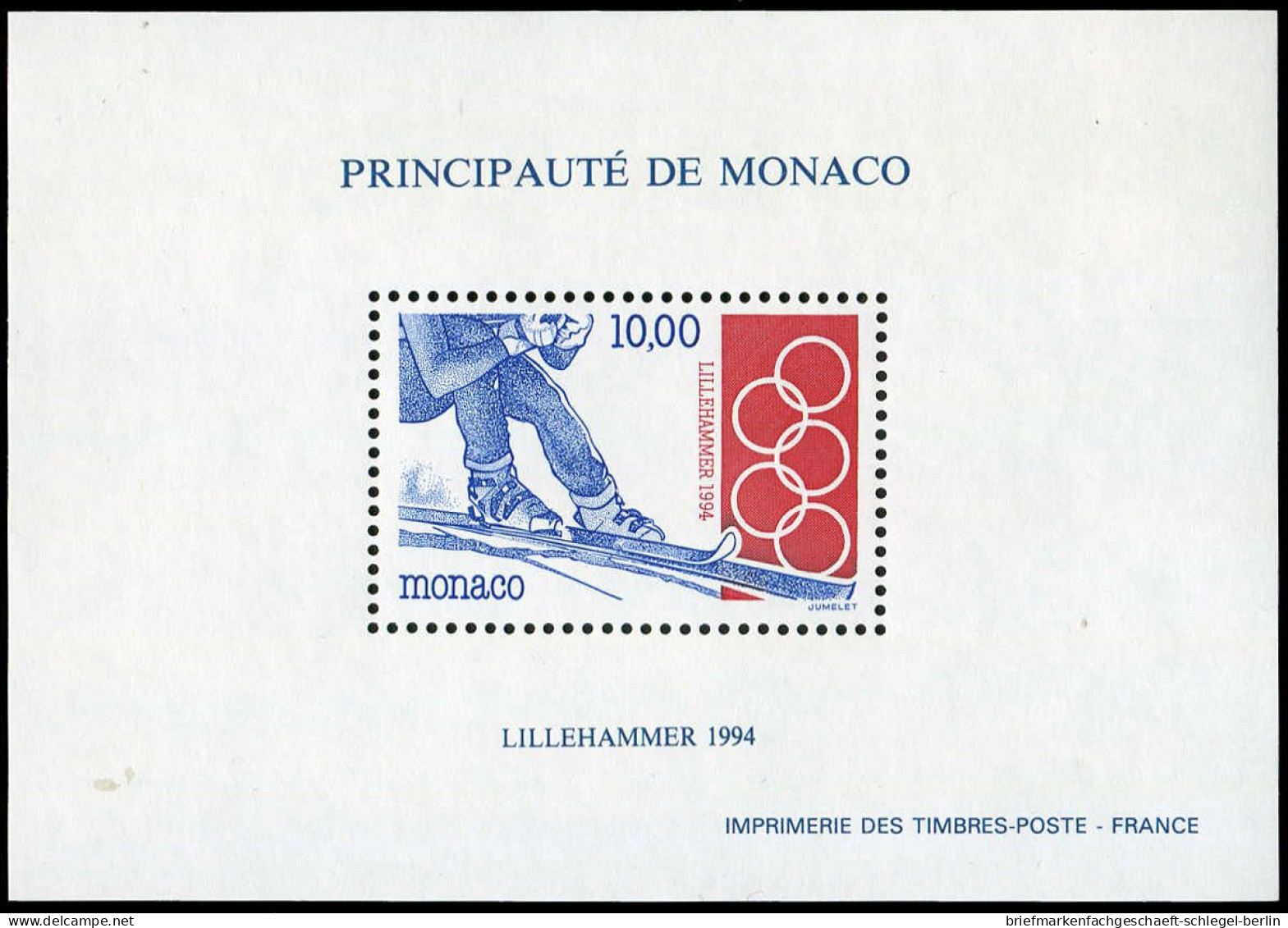 Monaco, 1994, 2167-68, Postfrisch - Sonstige & Ohne Zuordnung