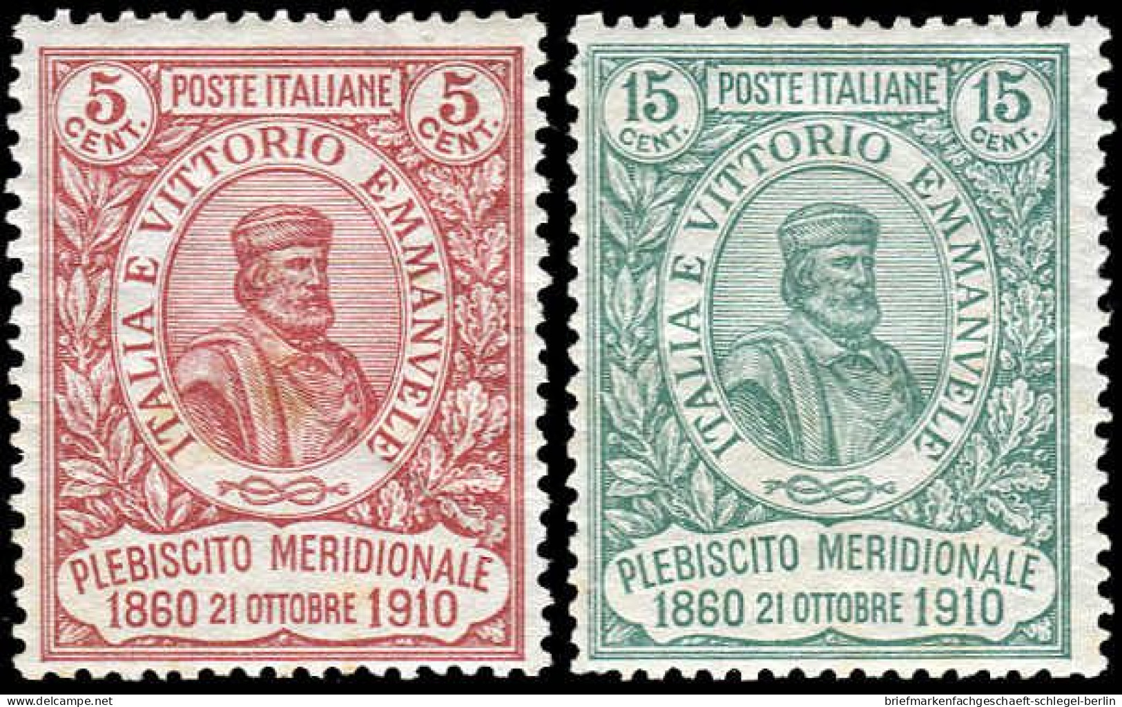 Italien, 1910, 97/98, Ungebraucht - Unclassified