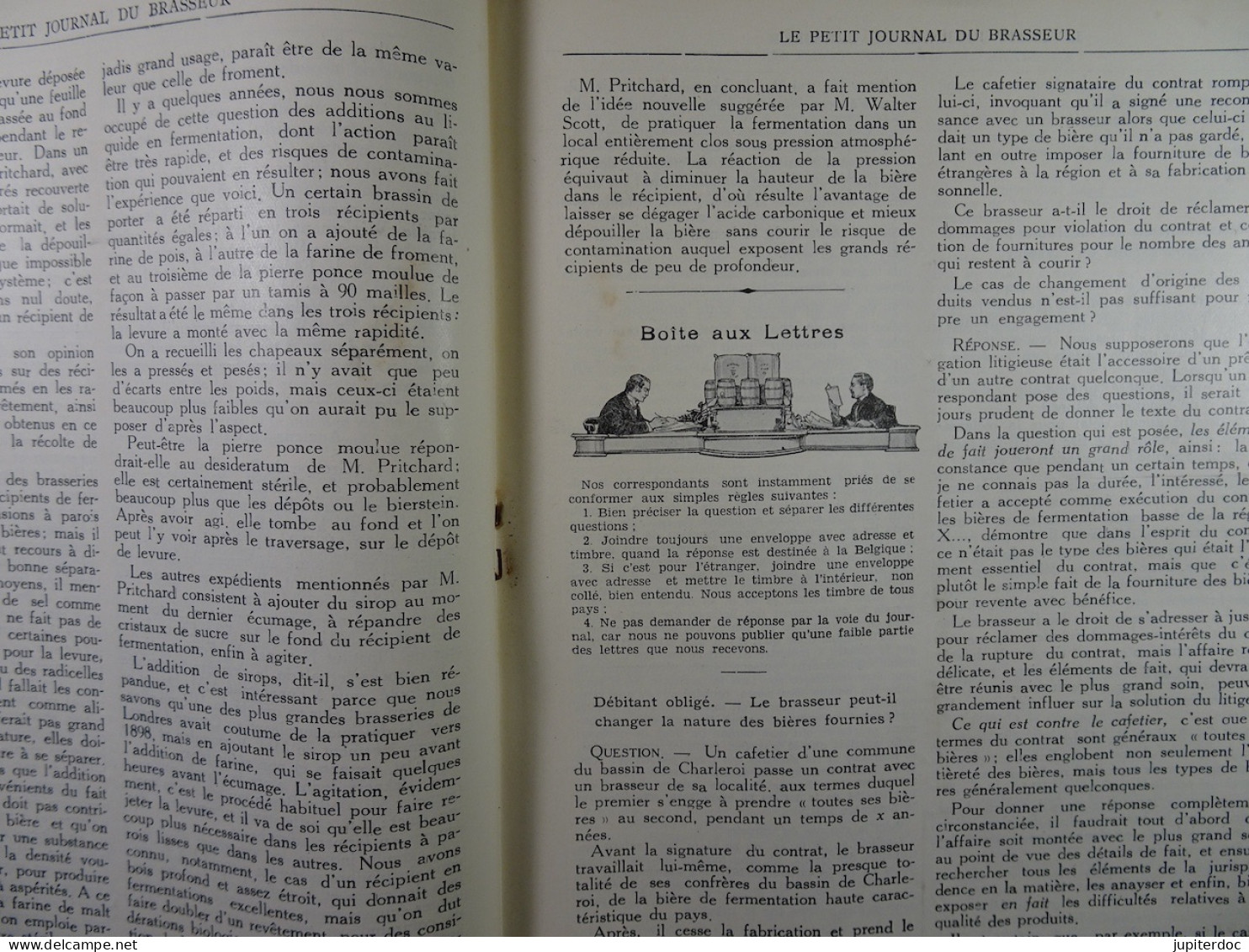 Le Petit Journal Du Brasseur N° 1659 De 1932 Pages 90 à 116 Brasserie Belgique Bières Publicité Matériel Brassage - 1900 - 1949