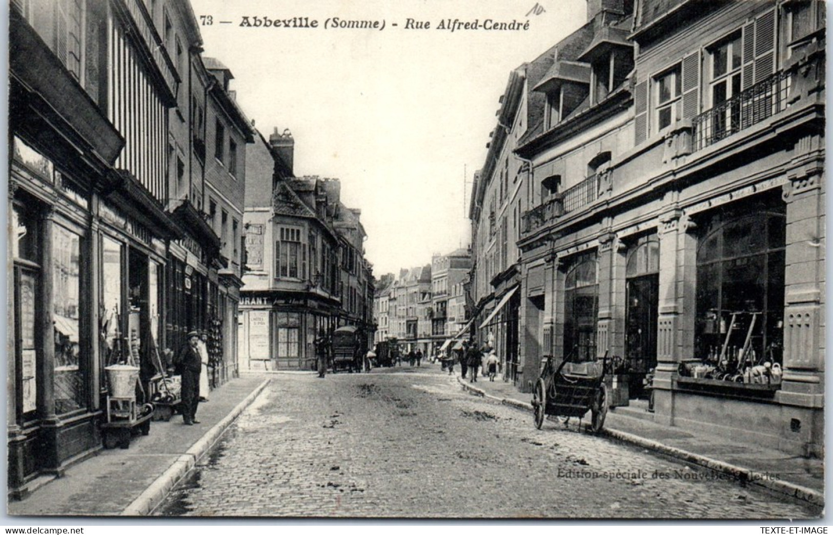 80 ABBEVILLE - Rue Alfred Cendre  - Abbeville