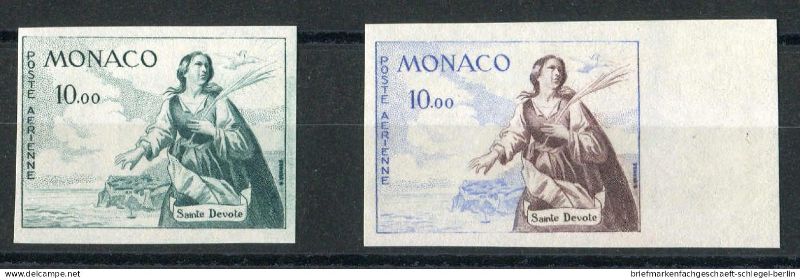 Monaco, 1960, 654 P U (2), Postfrisch - Otros & Sin Clasificación