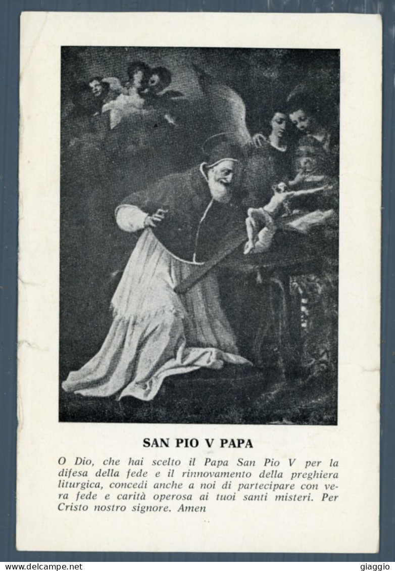 °°° Santino N. 9329 - San Pio V Papa °°° - Religión & Esoterismo