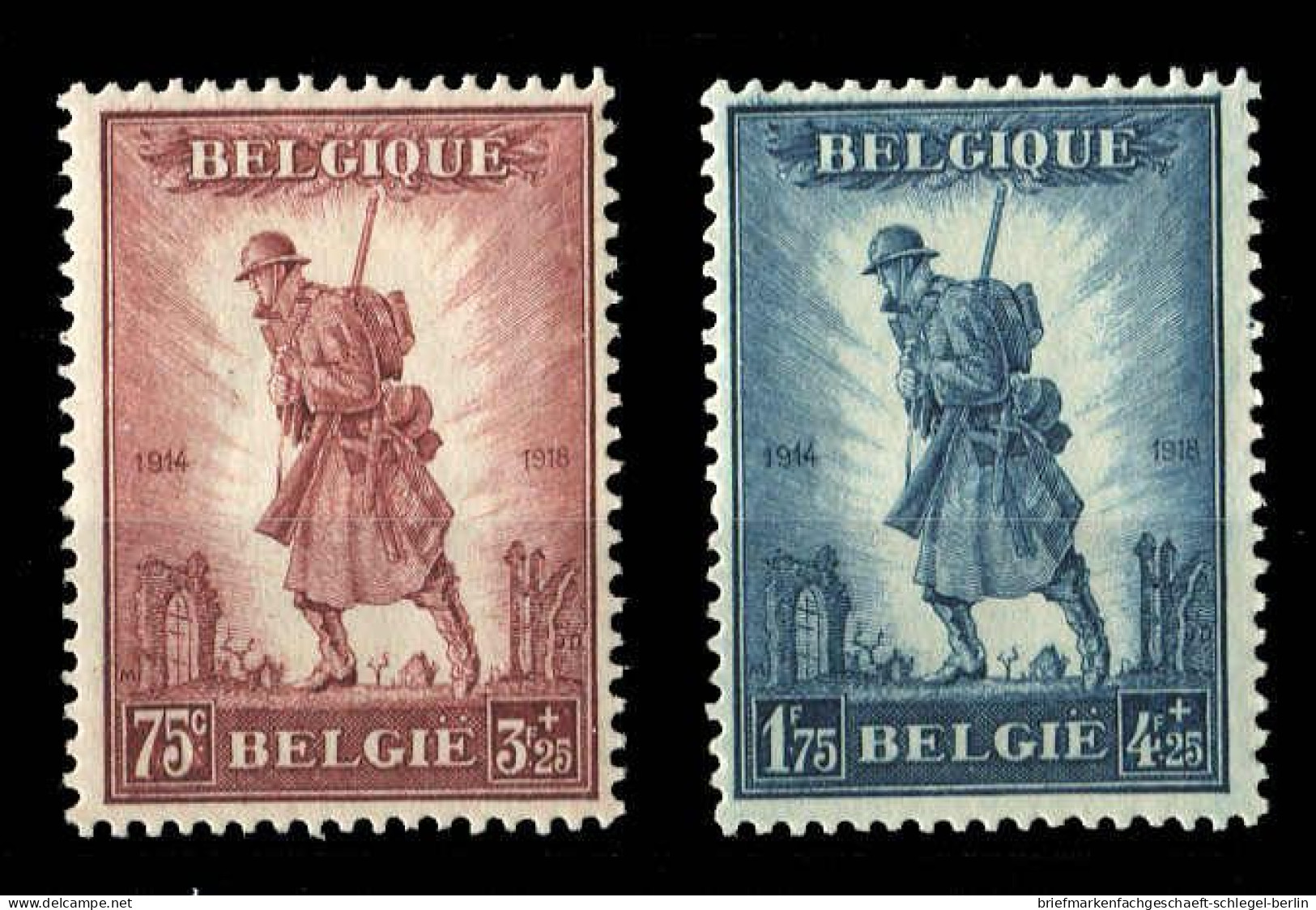 Belgien, 1932, 342-43, Ungebraucht - Sonstige & Ohne Zuordnung