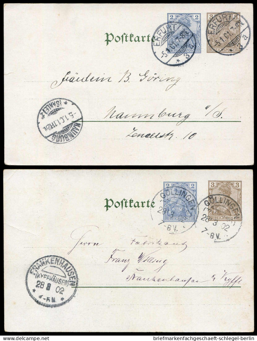 Deutsches Reich, 1901, PP 18 C2/01, Brief - Autres & Non Classés