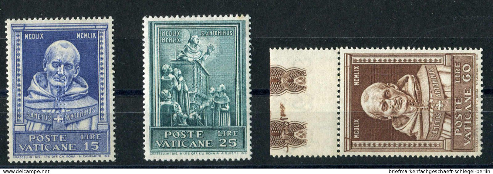 Vatikanstaat, 1960, 334-37 P, Postfrisch - Other & Unclassified