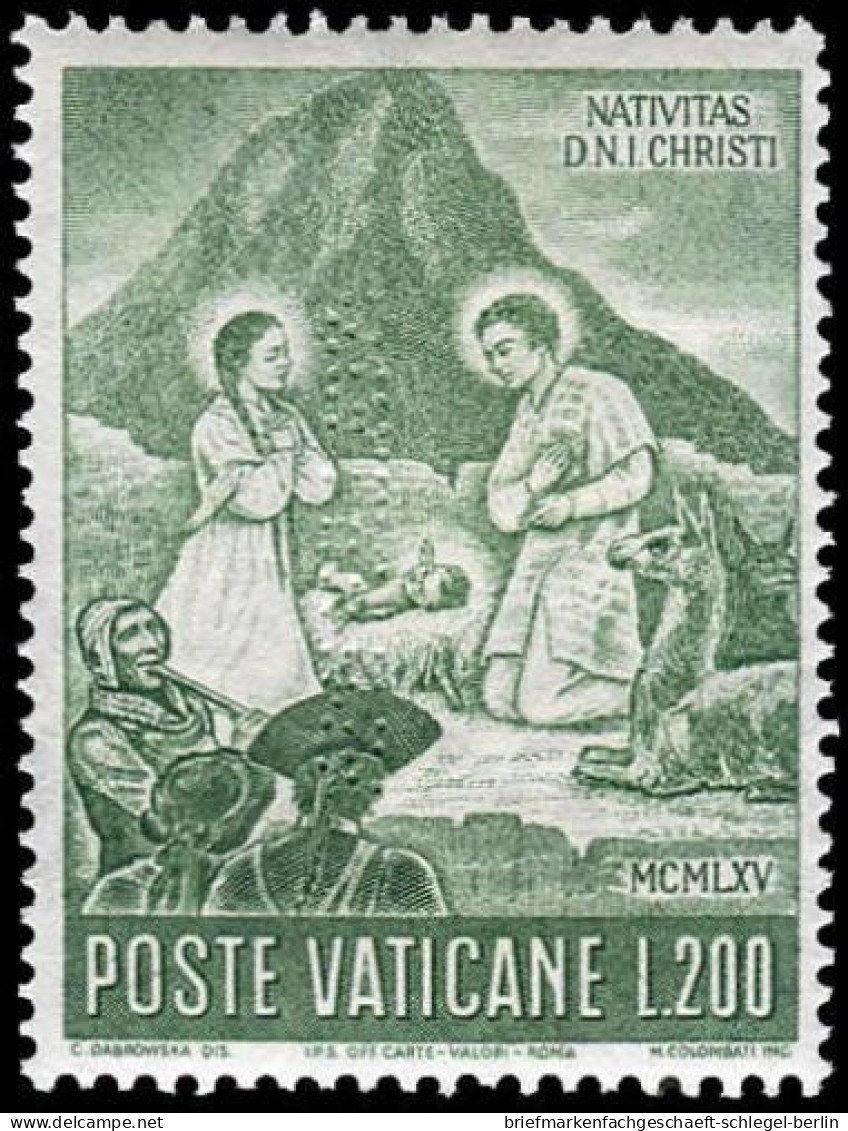 Vatikanstaat, 1965, 487-89 P, Postfrisch - Other & Unclassified
