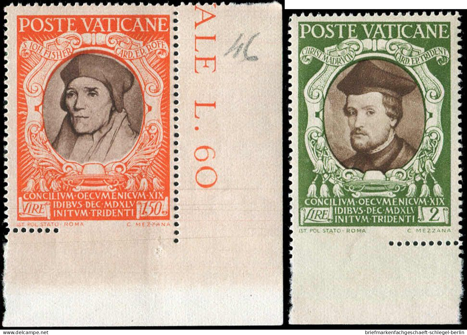 Vatikanstaat, 1946, 126,131-32 Var, Postfrisch - Otros & Sin Clasificación