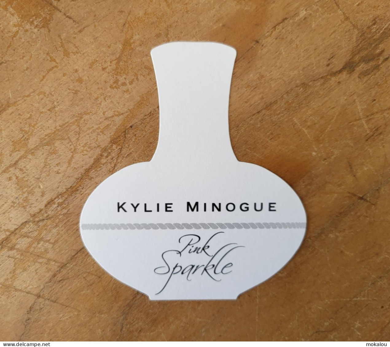 Carte Kylie Minogue Pink Sparkle - Modernes (à Partir De 1961)