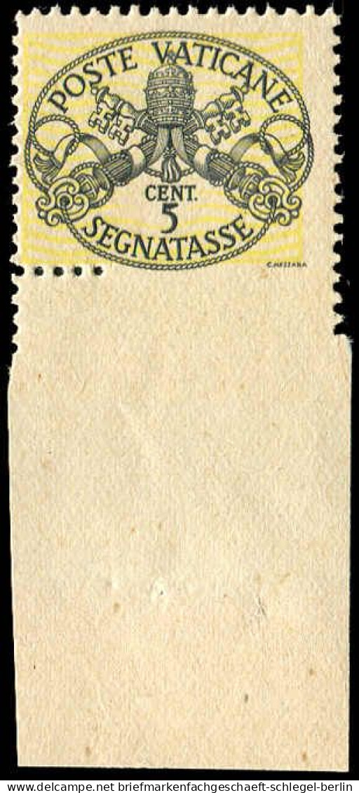 Vatikanstaat, 1945, P 7 Var, Postfrisch - Other & Unclassified