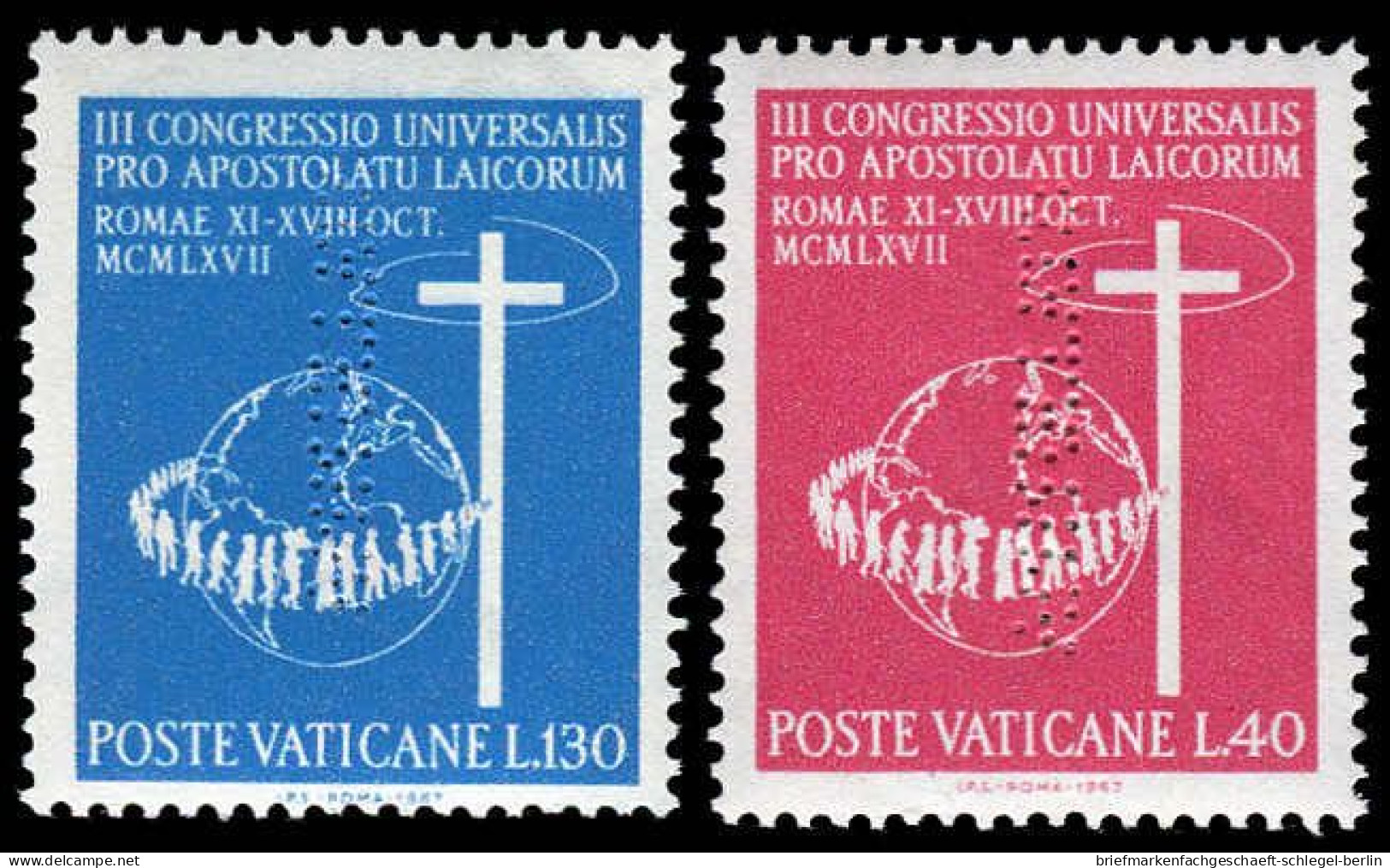 Vatikanstaat, 1967, 531-32 P, Postfrisch - Altri & Non Classificati