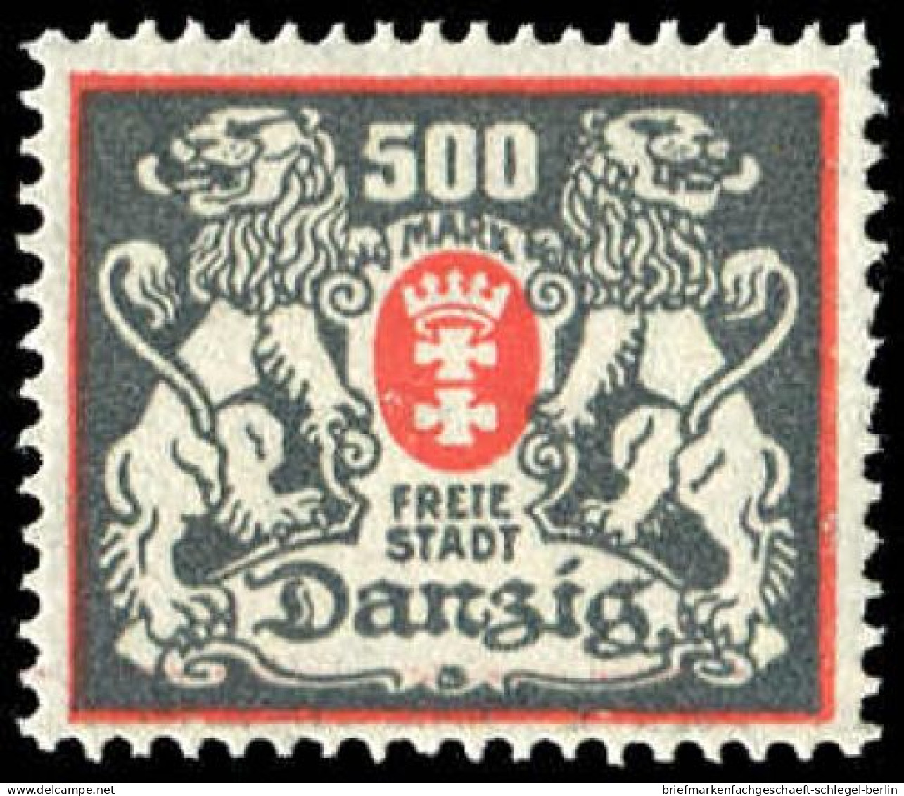 Danzig, 1923, 144 F, Postfrisch - Neufs