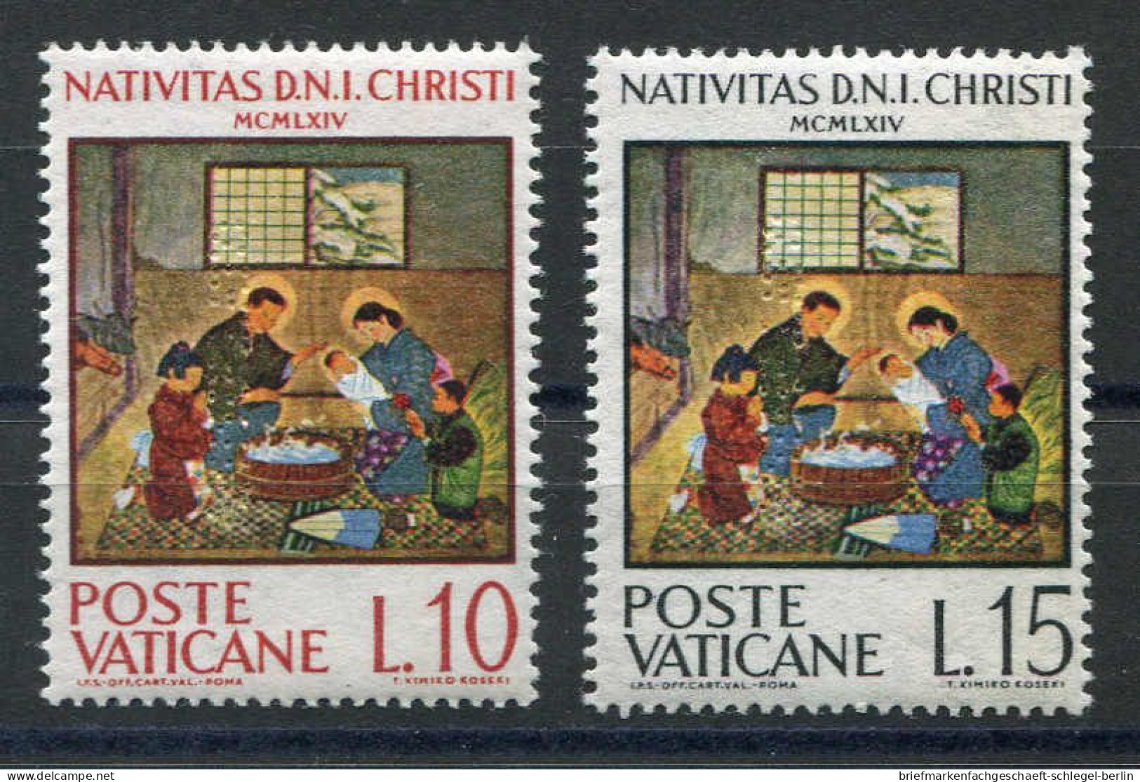 Vatikanstaat, 1964, 464-66 P, Postfrisch - Otros & Sin Clasificación