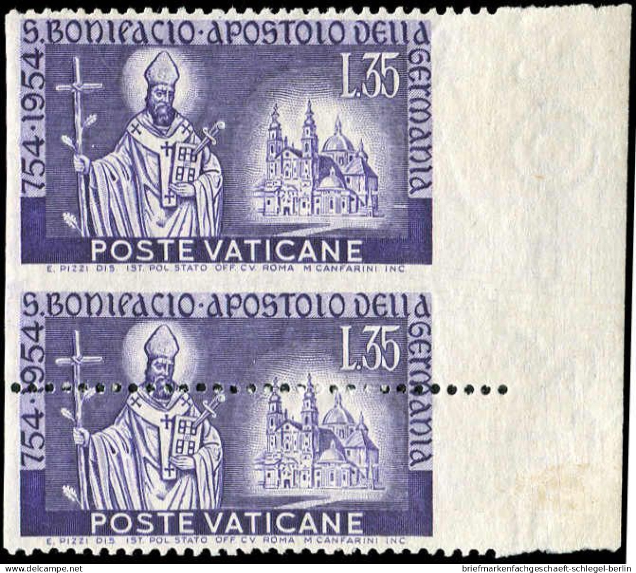 Vatikanstaat, 1955, 231 Var., Postfrisch - Sonstige & Ohne Zuordnung