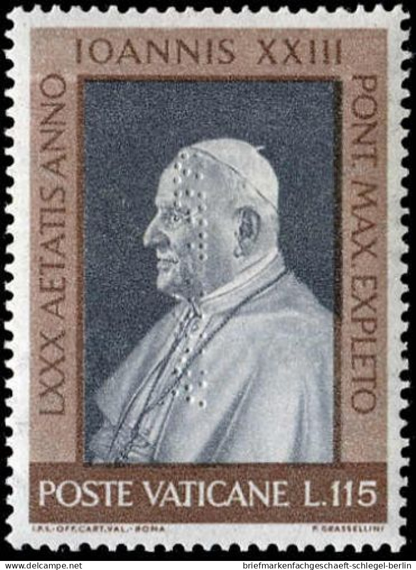 Vatikanstaat, 1961, 382-878 P, Postfrisch - Andere & Zonder Classificatie