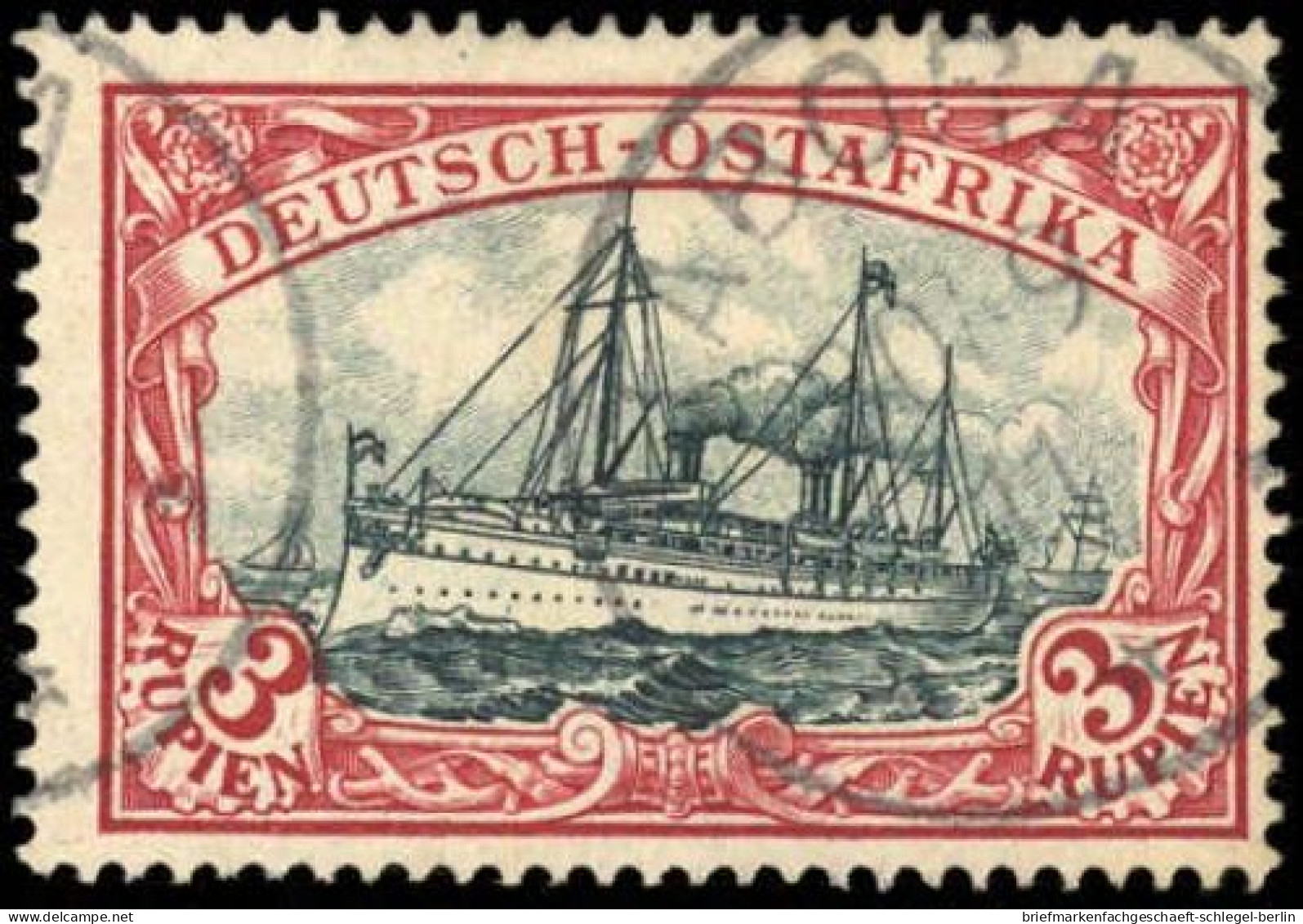 Deutsche Kolonien Ostafrika, 1901, 21 B, Gestempelt - Deutsch-Ostafrika