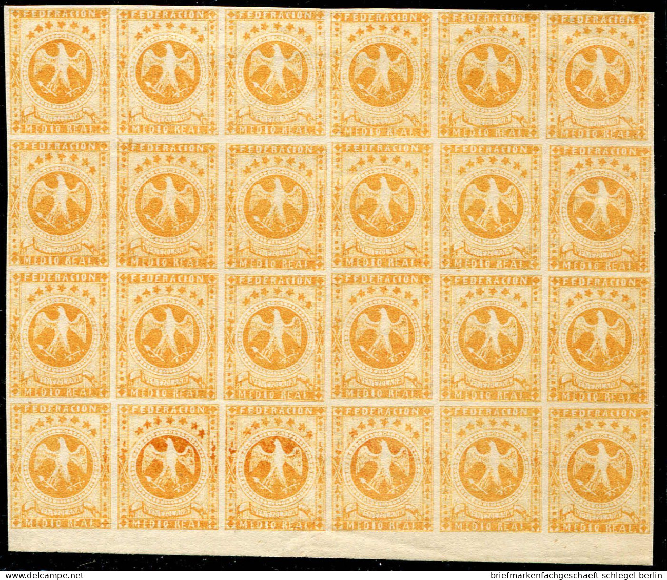 Venezuela, 1863, 9 PFä (24), Ohne Gummi - Venezuela
