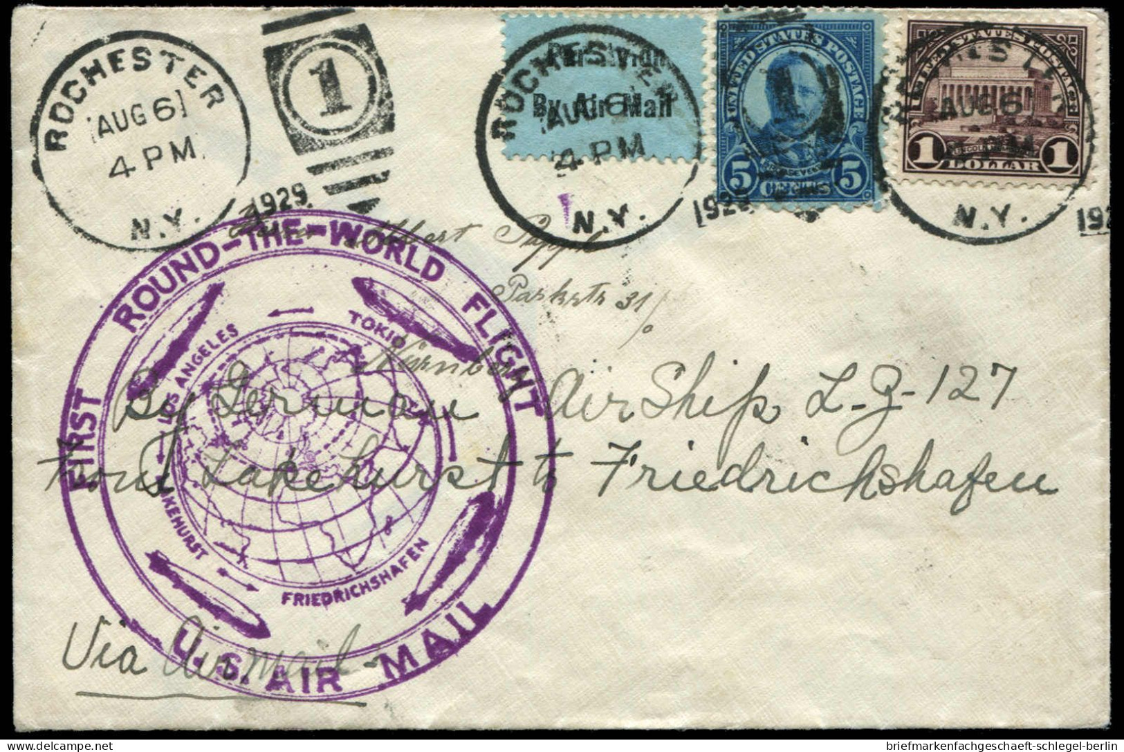 USA, 1929, 267, 283, Brief - Sonstige & Ohne Zuordnung