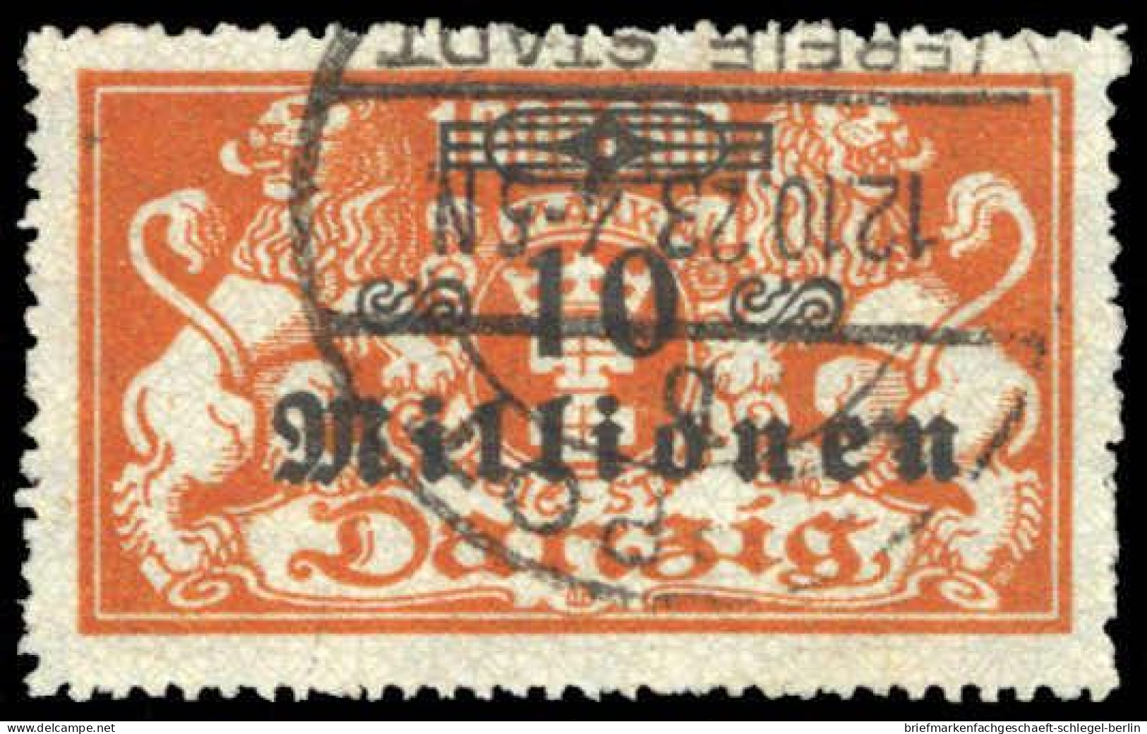 Danzig, 1923, 168, Gestempelt - Oblitérés