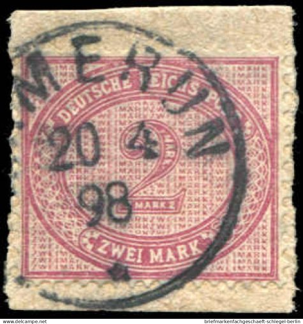 Deutsche Kolonien Kamerun, Vorläufer, 1898, V 37 E, Briefstück - Kamerun