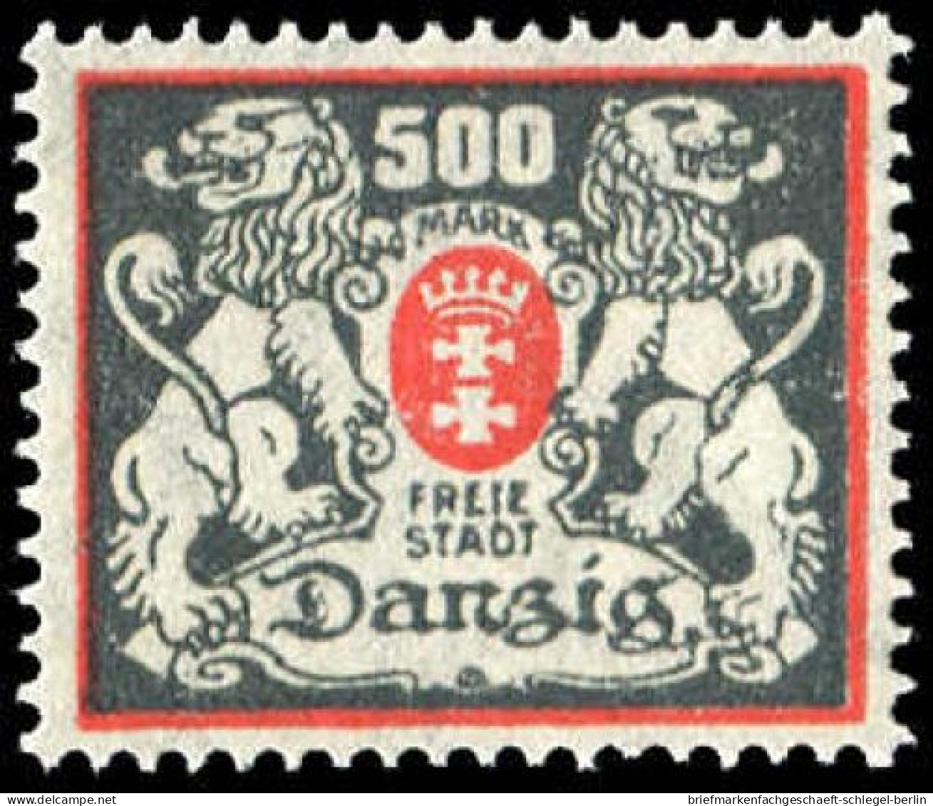 Danzig, 1923, 144 F, Postfrisch - Mint