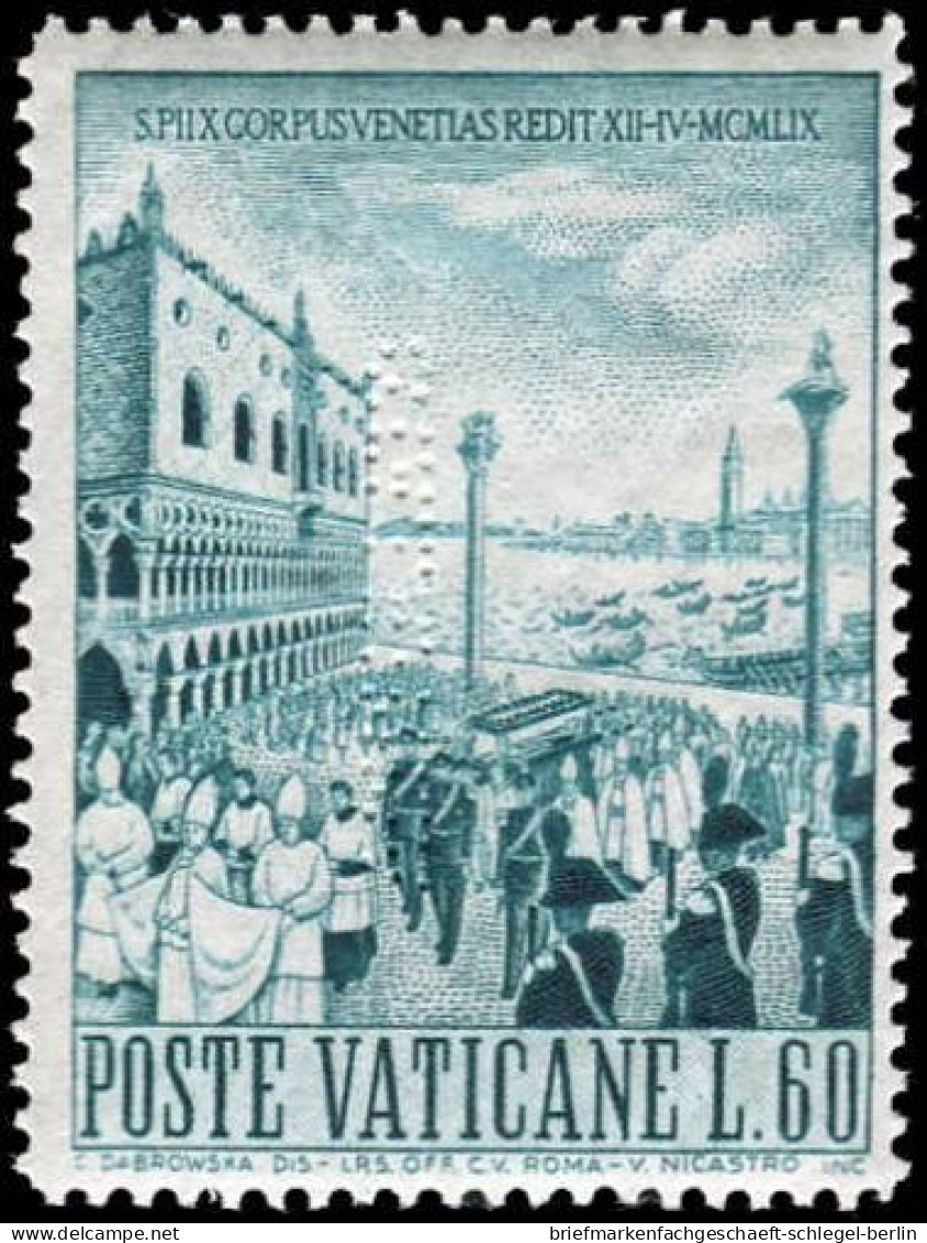 Vatikanstaat, 1960, 344-46 P, Postfrisch - Altri & Non Classificati