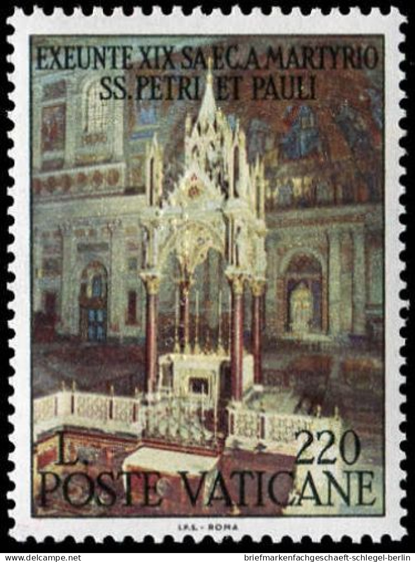 Vatikanstaat, 1967, 523-27 P, Postfrisch - Autres & Non Classés