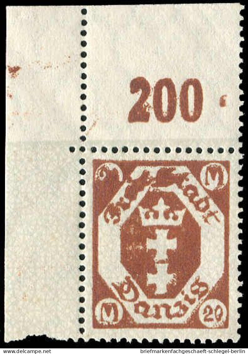 Danzig, 1922, 111, Ungebraucht - Postfris