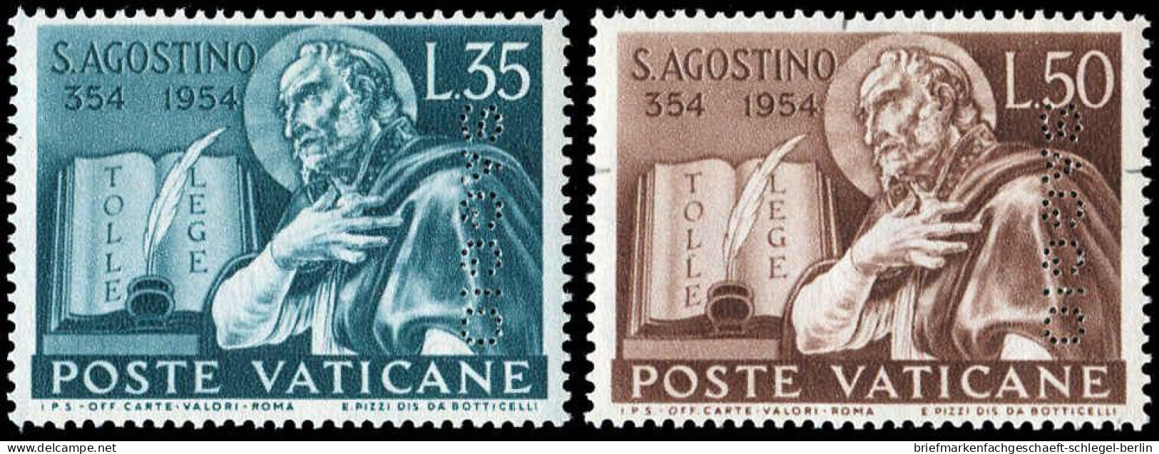 Vatikanstaat, 1954, 225-26 P, Postfrisch - Andere & Zonder Classificatie