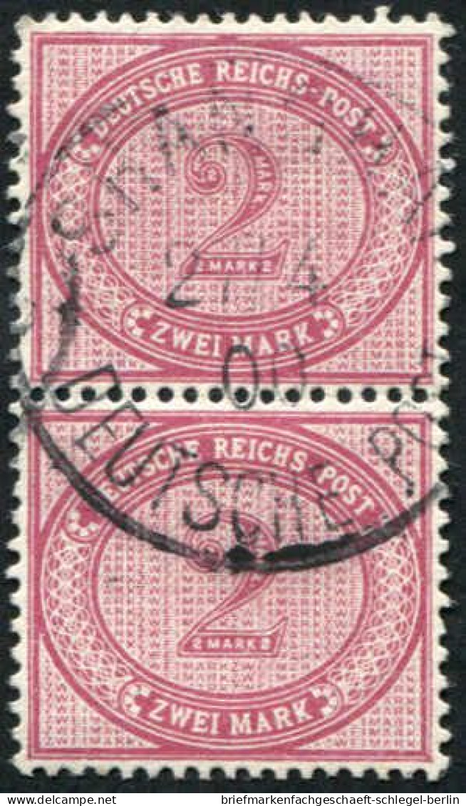 Deutsche Auslandspost China, Vorläufer, 1900, V 37 E, Gestempelt - Autres & Non Classés