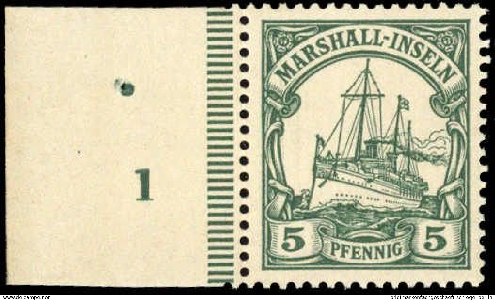 Deutsche Kolonien Marshall-Inseln, 1901, 14 FN 1, Postfrisch - Marshall Islands