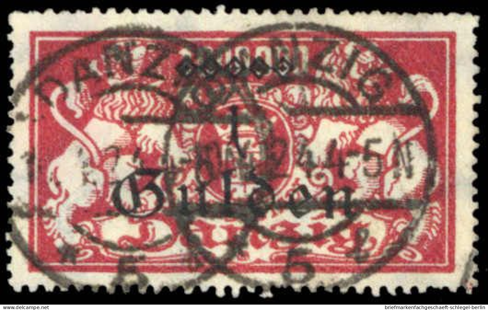 Danzig, 1923, 189 II, Gestempelt - Usati