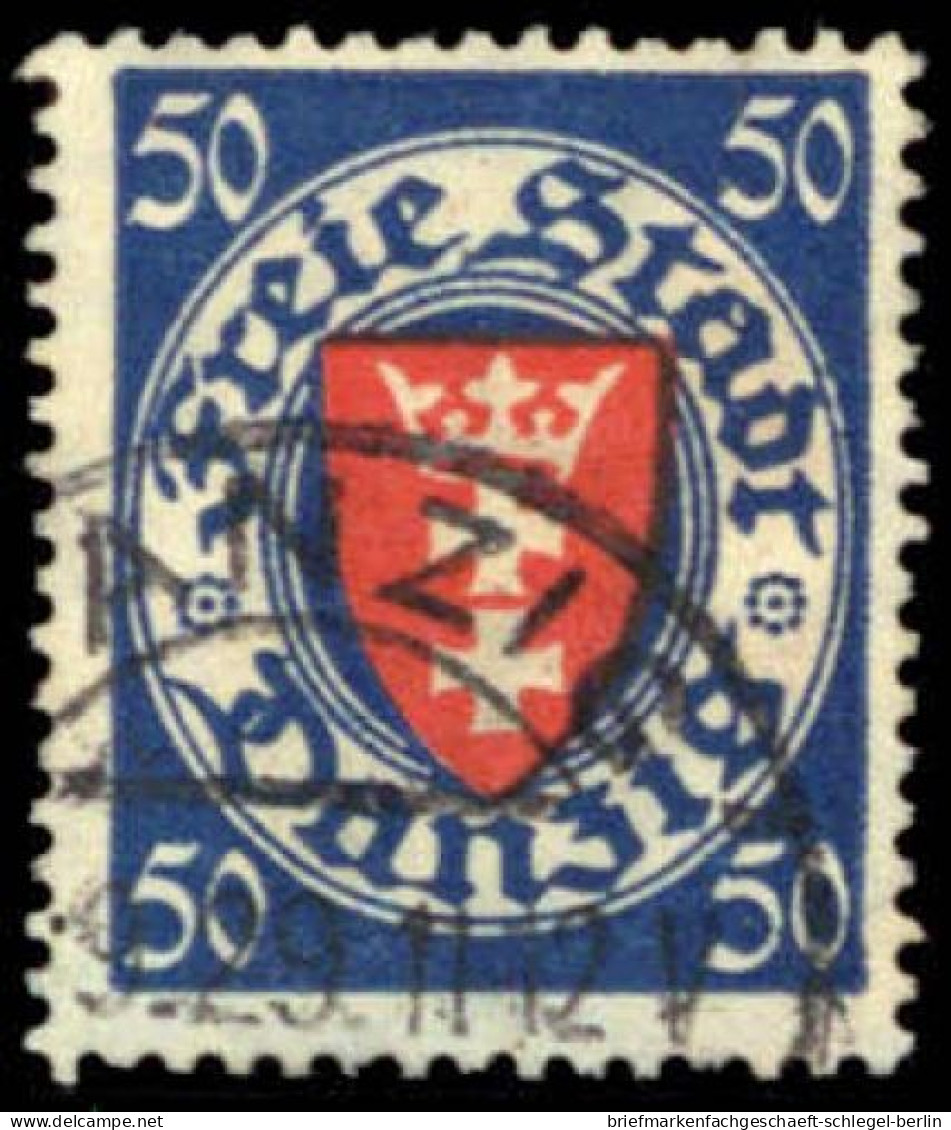 Danzig, 1924, 200 X Aa, Gestempelt - Gebraucht