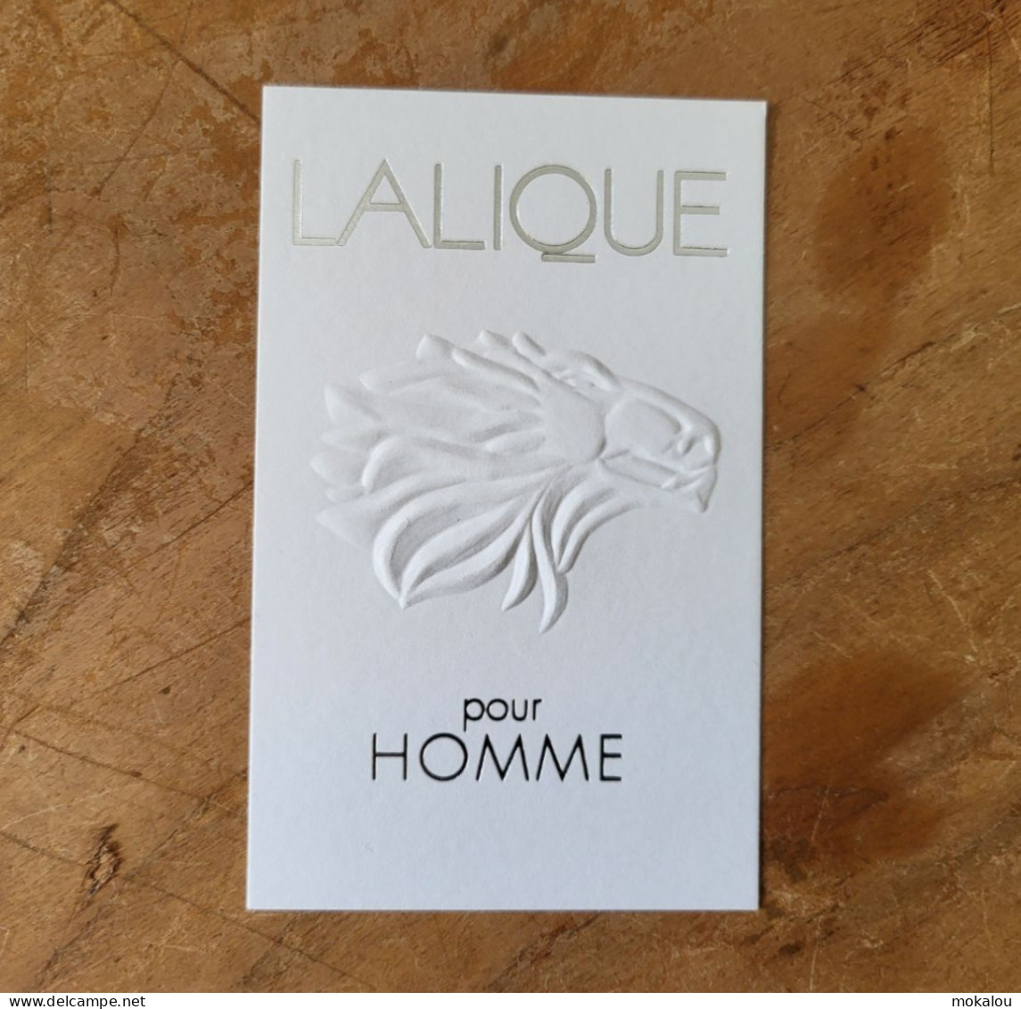 Carte Lalique Pour Homme - Profumeria Moderna (a Partire Dal 1961)
