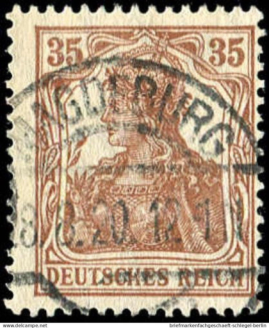 Deutsches Reich, 1918, 103 C, Gestempelt - Sonstige & Ohne Zuordnung